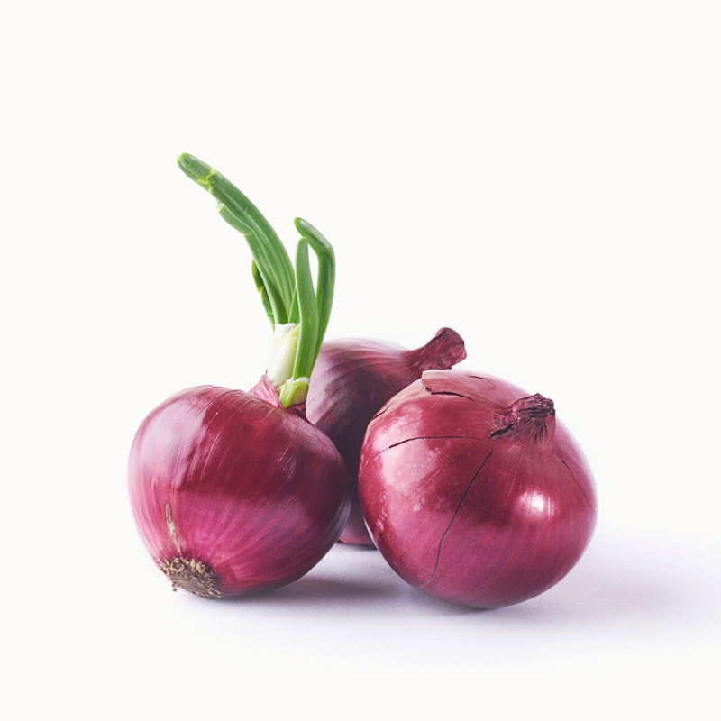 Organic red onion